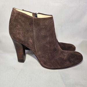 Alexandre Birman Suede‎ Leather High Heel Ankle Boots Women's Size 36